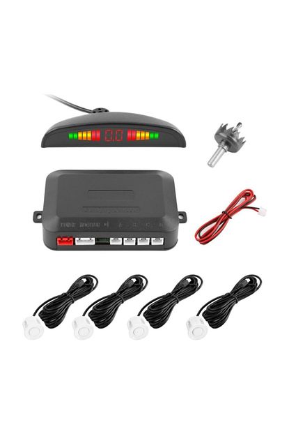 autoen fiat egea hb uyumlu park sensoru led ekran bip bip ses ikazli beyaz sensorlu fiyati yorumlari trendyol