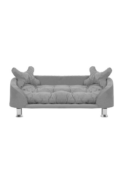 Pet Kybele Kybele Buyuk Irk Kopek Yatagi 100x60 Cm Acik Gri Trendyol