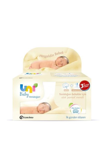 Uni Baby Yeni Dogan Islak Havlu G10an 3x40 Trendyol