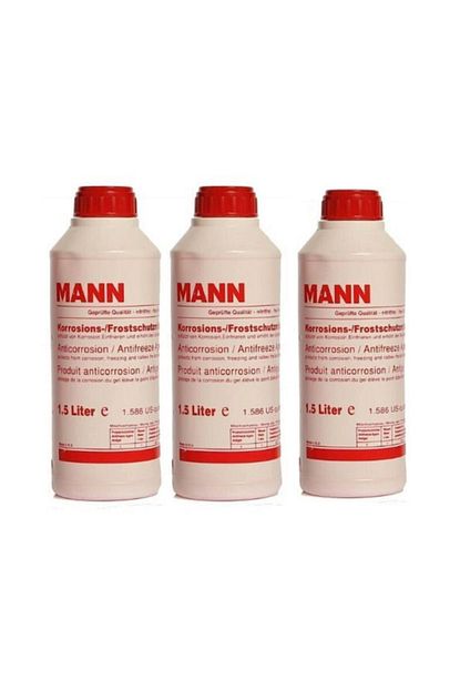 Mann Organik Kirmizi Antifriz 1 5lt 3 Adet 1 5lt Afaiyatidir Trendyol