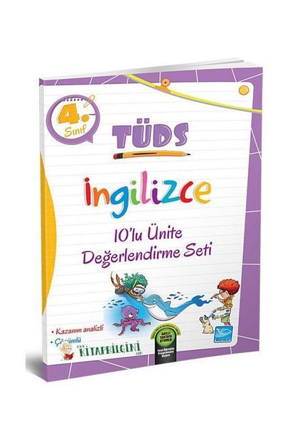 Karaca Egitim Yayinlari 4 Sinif Tuds Ingilizce 10 Lu Unite Degerlendirme Seti Trendyol