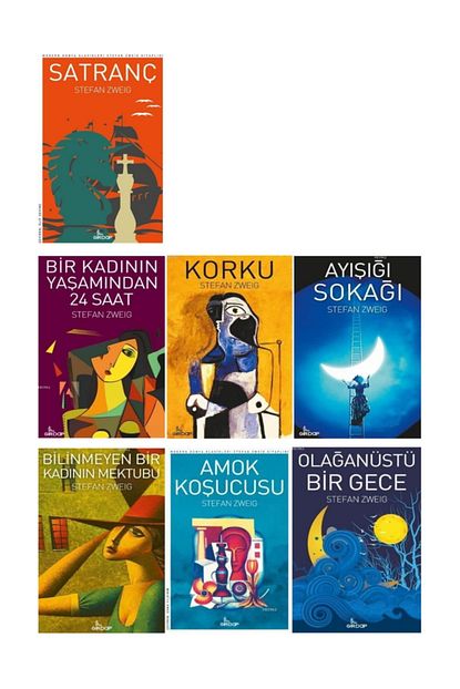 Girdap Kitap Stefan Zweig 7 Kitap Set Trendyol