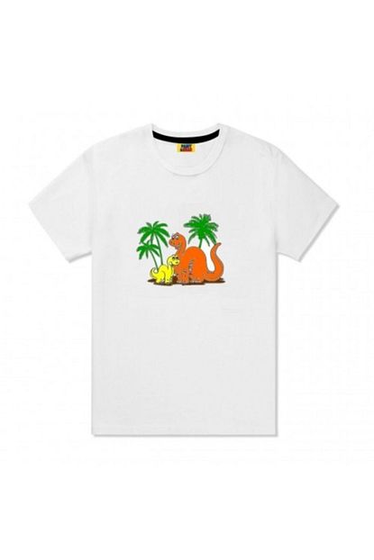Paint Wear Dinazor Ailesi Boyama T Shirt 9 11 Yas Trendyol
