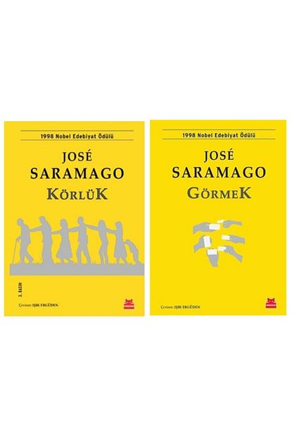 Kirmizi Kedi Yayinlari Korluk Gormek Seti Jose Saramago 2 Li Set Trendyol