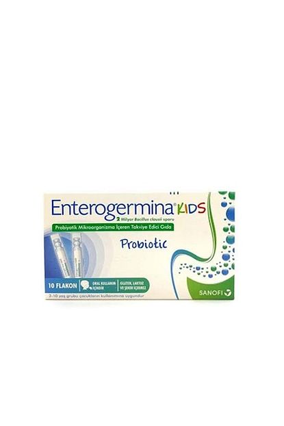 Enterogermina Kids Probiotic 10 Flakon 2 Milyar Bacillus Claussi Sporu Trendyol