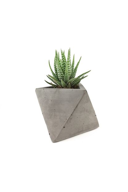 Betonish Renkli Beton Saksi Triangulum Trendyol