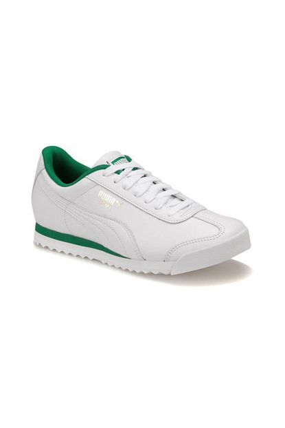 Puma Erkek Yesil Beyaz Roma Basic Classic Sneaker Trendyol