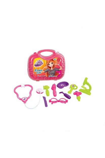 Nubutik S Kiz Cocuk Pembe Cantali Doktor Seti Trendyol