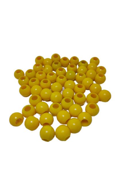 Platin Hediyelik 100 Gram Sari Renk Yuvarlak Buyuk Genis Delikli Plastik Boncuk Gunaydin 14mm 14 Mm Trendyol