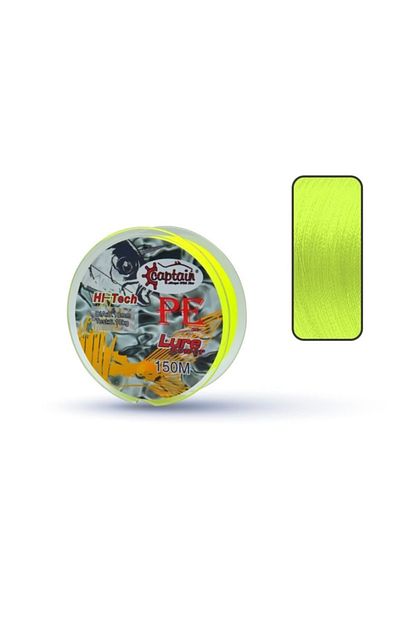 Captain Pe Lure Dacron Ip Misina 150 Mt Sari Renk 0 18 Mm Trendyol