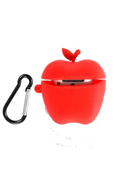 Dijimedia Kirmizi Elma Temali Airpod Kilif Hd 84 Trendyol