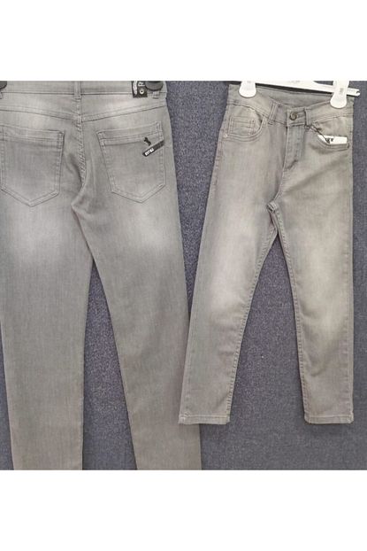 Ozk Kids Erkek Cocuk Gri Renk Kot Pantolon Trendyol