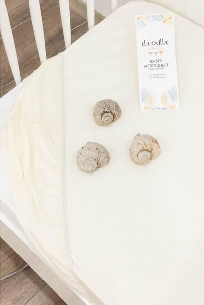 Decovilla Baby 60x120 Lastikli Carsaf Krem 100 Pamuklu Trendyol