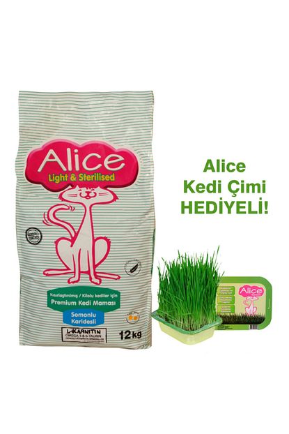 Alice Light Sterilised Kedi Mamasi 12 Kg Kedi Cimi Hediyeli Trendyol