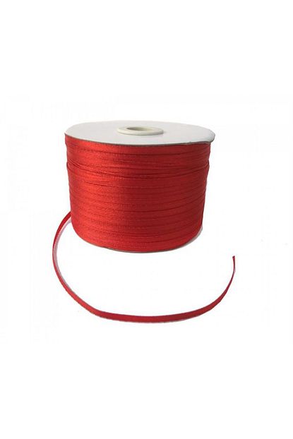 Hayaller Dukkani Kirmizi Kurdela Saten 3mm 500 Yard Trendyol