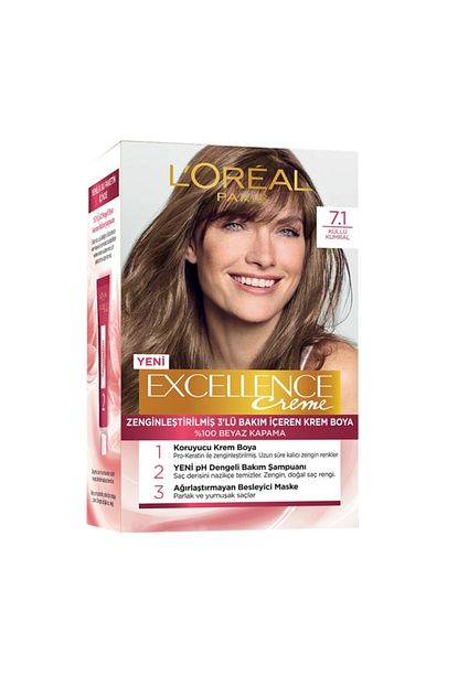 L Oreal Paris Sac Boyasi Excellence Creme 7 1 Kullu Kumral Trendyol