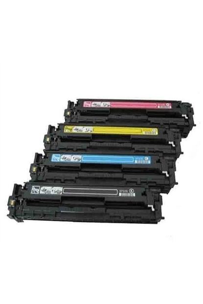 Hp Retech Color Laserjet Pro Cp1215 4 Renk Renkli Toner Muadil Yazici Kartus 4 Lu Ekonomik Paket Trendyol