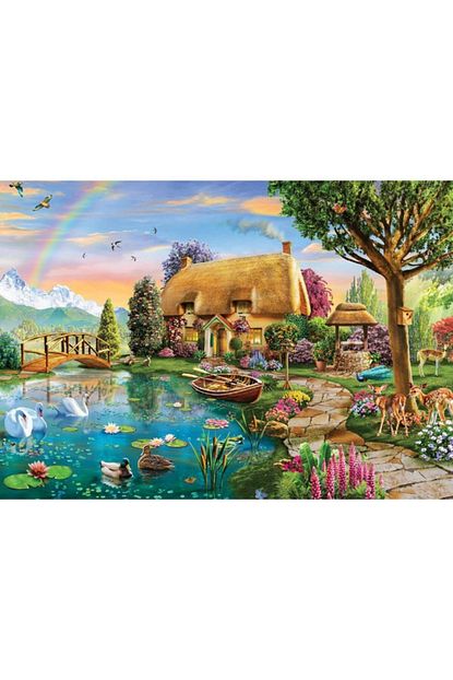 Ks Games 2000 Parca Gol Kenarindaki Ciftlik Evi Puzzle Trendyol