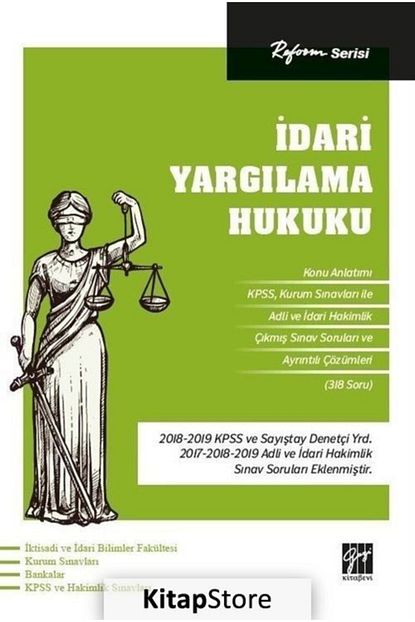 Gazi Kitabevi Reform Serisi Idari Yargilama Hukuku Trendyol