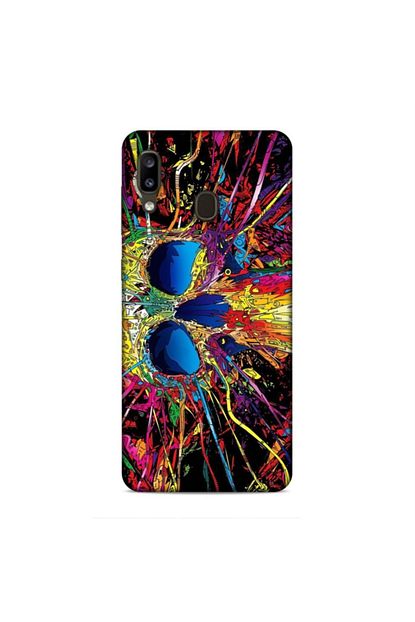 Pickcase Samsung Galaxy A20 A30 Kilif Kafatasi Renkleri Desenli Arka Kapak Trendyol