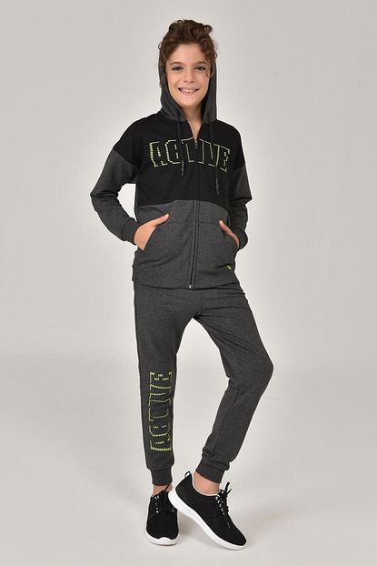 Bilcee Erkek Cocuk Antrasit Esofman Takimi Fw 1425 Trendyol