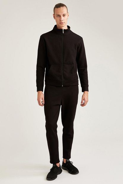 Defacto Erkek Siyah Jogger Slim Fit Esofman Alti Trendyol