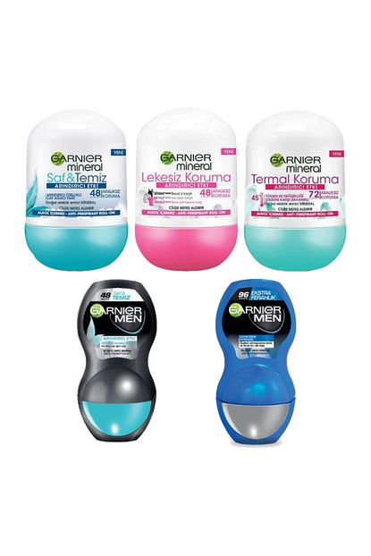 Garnier Kadin Erkek Roll On Deodorant Set Trendyol