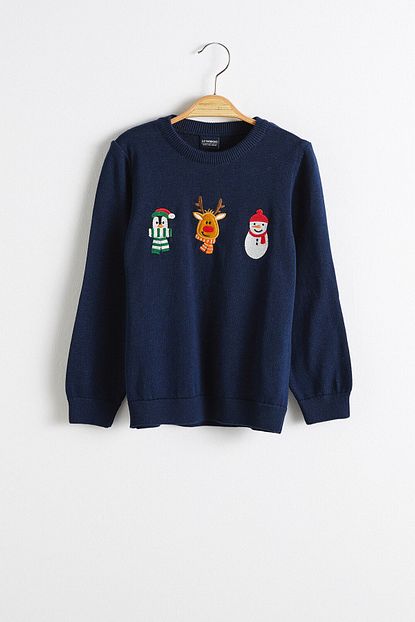 Lc Waikiki Erkek Cocuk K Lacivert Noo Kazak Trendyol