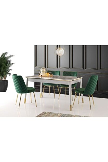 Masa Renite Mobilya Vegas Sandalye Takimi Trendyol