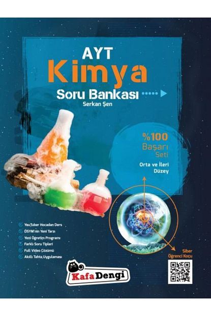Kafa Dengi Yayinlari Kafadengi Ayt Kimya Soru Bankasi Orta Ve Ileri Duzey Trendyol