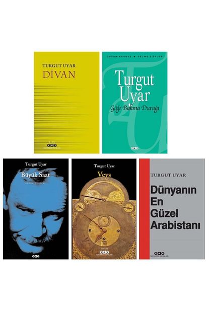 Yapi Kredi Yayinlari Turgut Uyar Seti 5 Kitap Trendyol