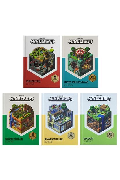 Dogan Egmont Yayincilik Minecraft Seti 5 Kitap Ciltli Trendyol