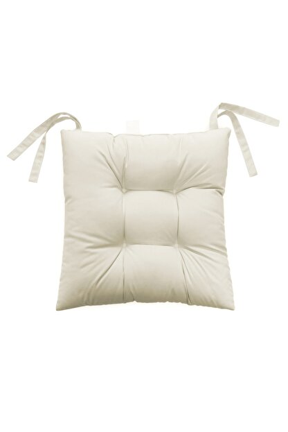 Iris Home Art Sandalye Minderi 40x40 Cm Krem Trendyol
