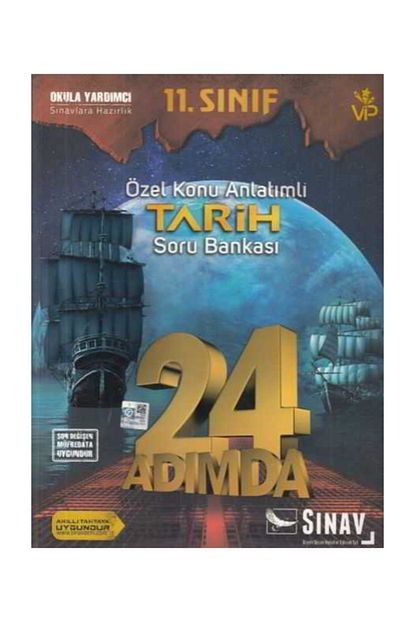 Sinav Yayinlari Sinav 11 Sinif 24 Adimda Tarih Soru Bankasi Trendyol