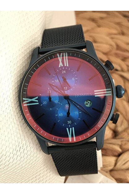 Homies Premium Renkli Cam Erkek Kol Saati Trendyol