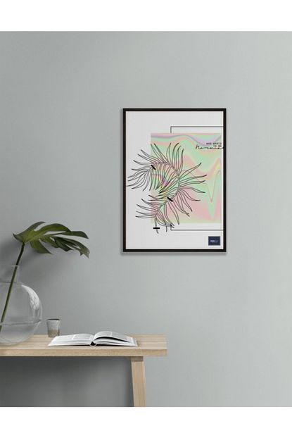 kolaj tekli duvar posteri