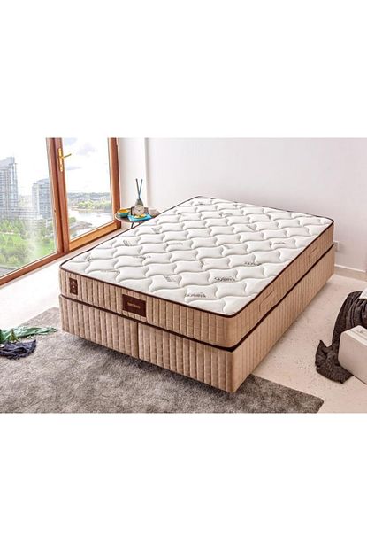 niron cift kisilik luks full ortopedik yatak 140x200 cm bamboo green sleep fiyati yorumlari trendyol