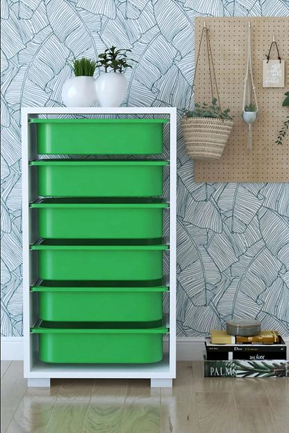 Pratico 6 Sepetli Yesil Cok Amacli Dolap Trendyol
