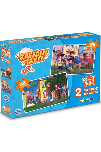 Adeland Trt Cocuk Rafadan Tayfa 2 In 1 Puzzle Trendyol