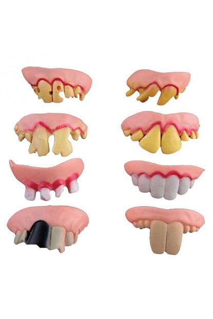 Giftzone Saka Takma Dis 2 Li Paket Vampir Halloween Fiyati Yorumlari Trendyol