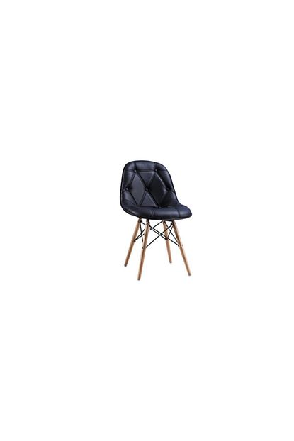 vivense eames siyah kapitoneli deri sandalye fiyati yorumlari trendyol