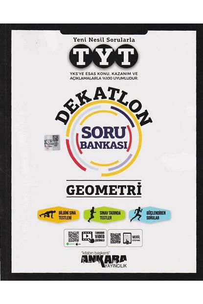 Ankara Yayinlari Ankara Dekatlon Tyt Geometri Soru Bankasi Trendyol