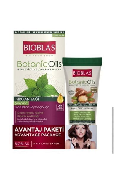 bioblas isirgan yag sampuan 360 ml argan yagi sac kremi maske 200 ml fiyati yorumlari trendyol