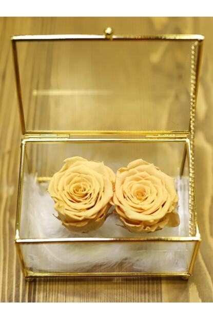 Asra Luxury Rose Solmayan Gullu Yuzuk Kutusu Trendyol