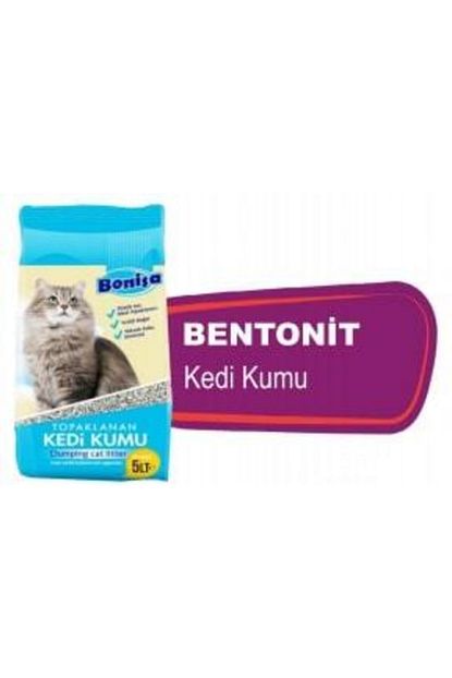 5lt kedi kumu bentonit topaklanan 100 dogal