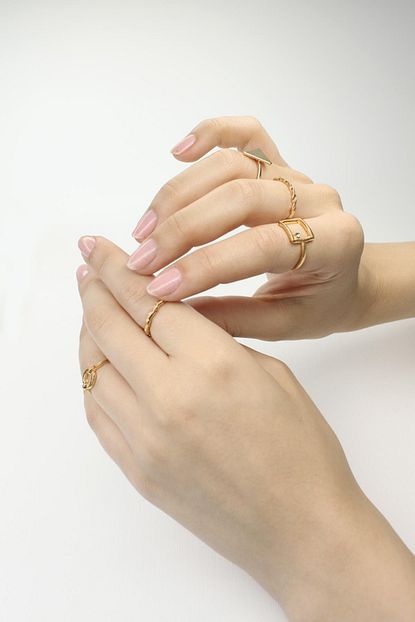 New Obsessions Geometrik Yuzuk Seti Trendyol