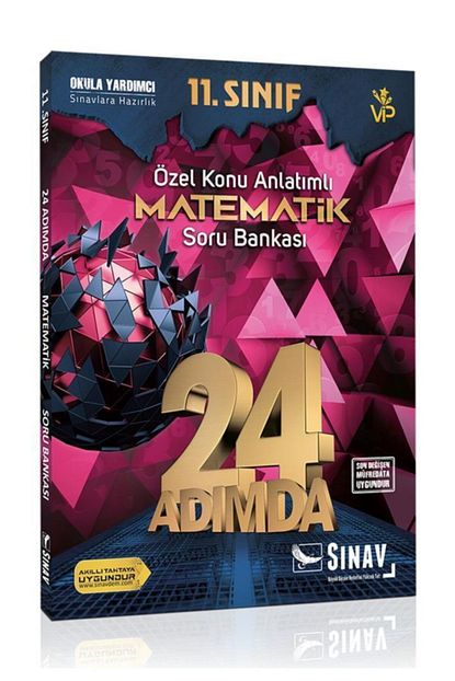 Sinav Yayinlari 11 Sinif Matematik 24 Adimda Ozel Konu Anlatimli Soru Bankasi Trendyol