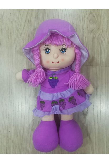 ancheyn pelus bebek uzum 30 cm bez bebek mor fiyati yorumlari trendyol