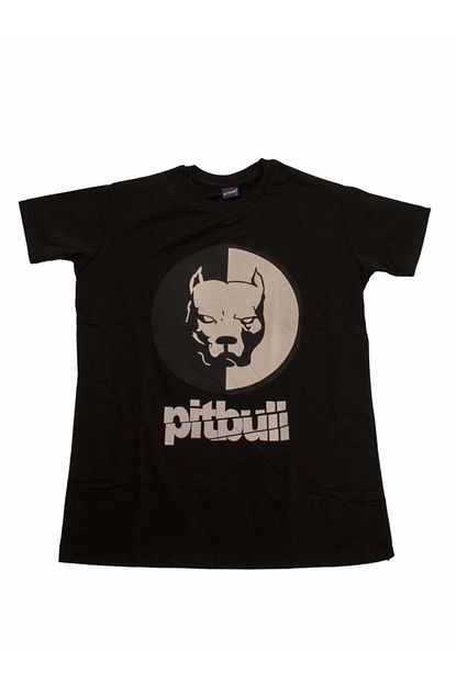 pitbull kopek dog animal unisex siyah tisort