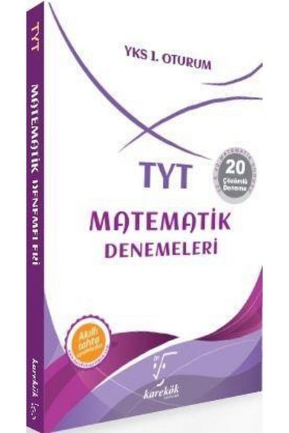 Karekok Yayinlari Tyt Matematik Deneme Sinavi Trendyol